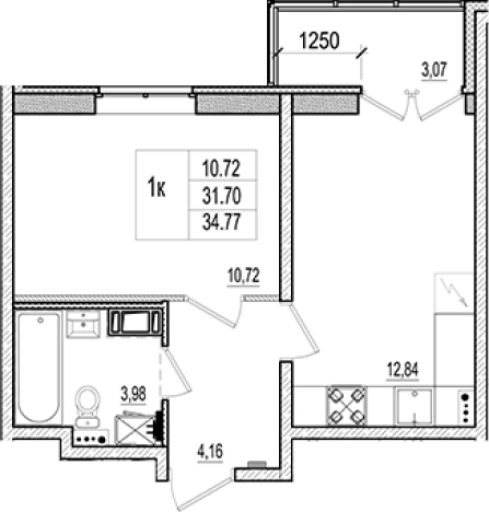 Купить двухкомнатную квартиру в новостройках на улице Ново-Антропшинская в Коммунаре. Вариант № 6964698, 0, площадь -  квм, цена 5143500 рублей