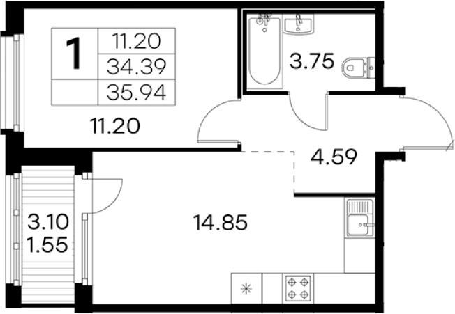 Купить квартиру в новостройках в ЖК GloraХ Парголово в Санкт-Петербурге. Вариант № 4807098, 0, площадь -  квм, цена 8479999 рублей
