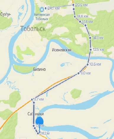 Купить земельный участок в Тобольске. Вариант № 2088, 1, площадь -  квм, цена 300000 рублей