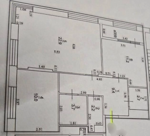 Купить квартиру на вторичке в районе Московский в Рязани. Вариант № 8881694, 22, площадь -  квм, цена 7300000 рублей