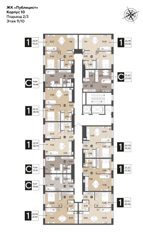 Купить Студию на улице Заводская в Ивантеевке. Вариант № 3860711, 1, площадь -  квм, цена 4716630 рублей