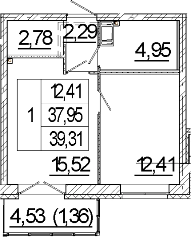 Купить двухкомнатную квартиру в ЖК NEWПИТЕР в Ленинградской области. Вариант № 5259107, 0, площадь - квм, цена 8774000 рублей