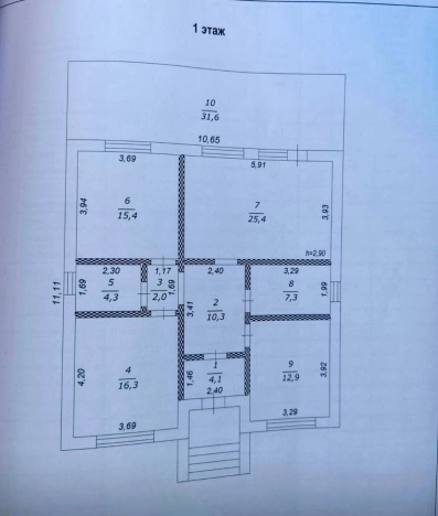 Купить дом в Короче. Вариант № 6766004, 18, площадь -  квм, цена 8800000 рублей