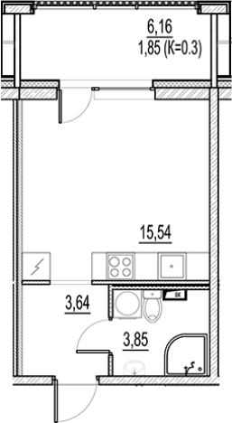 Купить квартиру в новостройках в ЖК Город-спутник Южный в Санкт-Петербурге. Вариант № 6256119, 0, площадь -  квм, цена 4453000 рублей