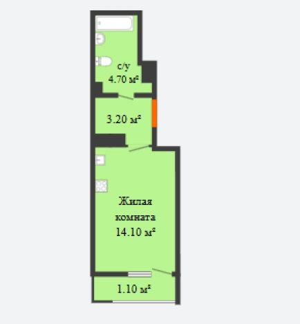 Купить квартиру у метро Парк Культуры в Нижнем Новгороде. Вариант № 143030, 0, площадь -  квм, цена 4398500 рублей