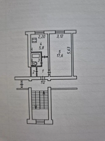 Купить однокомнатную квартиру в Калужской области. Вариант № 5446362, 8, площадь -  квм, цена 2570000 рублей