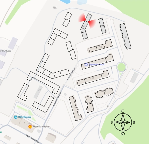 Купить двухкомнатную квартиру в новостройках на улице Фоминская в Владимирской области. Вариант № 95469, 1, площадь -  квм, цена 6795000 рублей