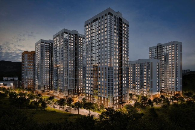 Купить однокомнатную квартиру на улице Слуцкого в Владивостоке. Вариант № 1619340, 9, площадь -  квм, цена 6849000 рублей