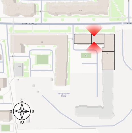 Купить двухкомнатную квартиру в новостройках на улице Центральная в Владимире. Вариант № 114403, 0, площадь -  квм, цена 10500000 рублей