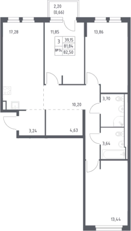 Купить многокомнатную квартиру в ЖК Невская долина в Ленинградской области. Вариант № 6900160, 0, площадь -  квм, цена 15108802 рублей