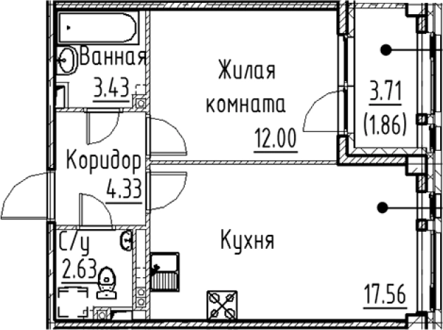 Купить квартиру в новостройках на улице Цитадельская дорога в Санкт-Петербурге. Вариант № 6830447, 0, площадь -  квм, цена 11328480 рублей