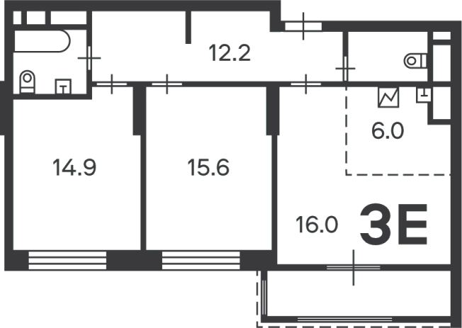 Купить квартиру в Москве. Вариант № 9891681, 7, площадь -  квм, цена 19800000 рублей