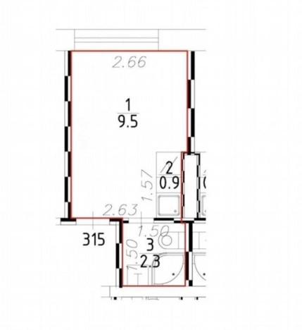 Купить квартиру в Москве. Вариант № 10699882, 0, площадь -  квм, цена 6200000 рублей