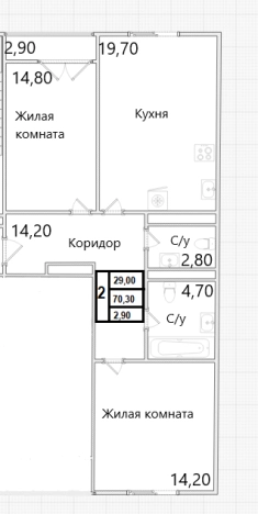 Купить двухкомнатную квартиру в новостройках в Калужской области. Вариант № 124144, 0, площадь -  квм, цена 12461000 рублей