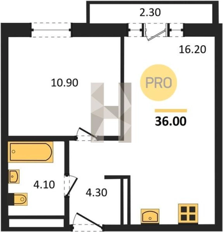 Купить однокомнатную квартиру в ЖК Город Оружейников в Удмуртской Республике. Вариант № 68787, 0, площадь -  квм, цена 2670500 рублей