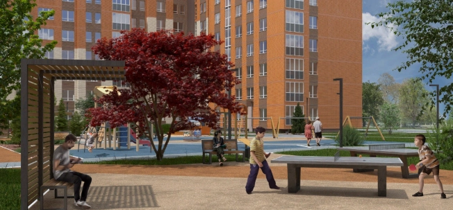 . Вариант № 73661, 1, площадь - 38.74 квм, цена 4067700 рублей