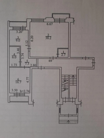 Купить трехкомнатную квартиру в Новосибирске. Вариант № 9858541, 13, площадь -  квм, цена 10800000 рублей
