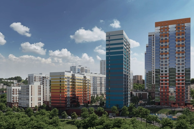 . Вариант № 1619344, 2, площадь - 61.5 квм, цена 9942000 рублей