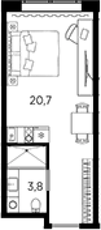 Купить квартиру в новостройках на улице проспект Стачек в Санкт-Петербурге. Вариант № 6228738, 0, площадь -  квм, цена 5046265 рублей