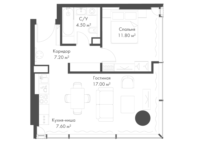 Купить квартиру в районе Беговой в Москве. Вариант № 161516, 0, площадь -  квм, цена 55209180 рублей