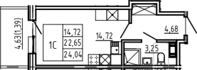 Купить квартиру в новостройках в районе исторический  Разлив в Санкт-Петербурге. Вариант № 92087, 0, площадь -  квм, цена 10360038 рублей