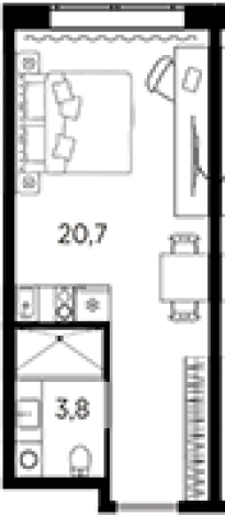 Купить квартиру в новостройках у метро Кировский завод в Санкт-Петербурге. Вариант № 6228661, 0, площадь -  квм, цена 5020002 рублей