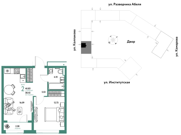 Купить квартиру на вторичке на улице Инессы Арманд в Пушкине. Вариант № 10493379, 0, площадь -  квм, цена 17133333 рублей