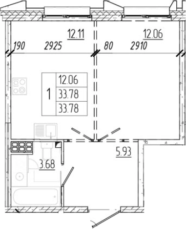 Купить квартиру в ЖК Всевгород в Ленинградской области. Вариант № 6250838, 0, площадь -  квм, цена 5477427 рублей