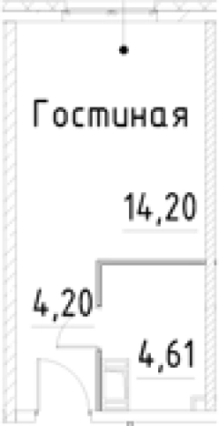 Купить Студию в новостройках на улице проспект Большевиков в Санкт-Петербурге. Вариант № 7596938, 0, площадь -  квм, цена 4975271 рублей