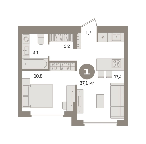 Купить квартиру у метро Домодедовская в Московской области. Вариант № 8529531, 0, площадь -  квм, цена 8030000 рублей