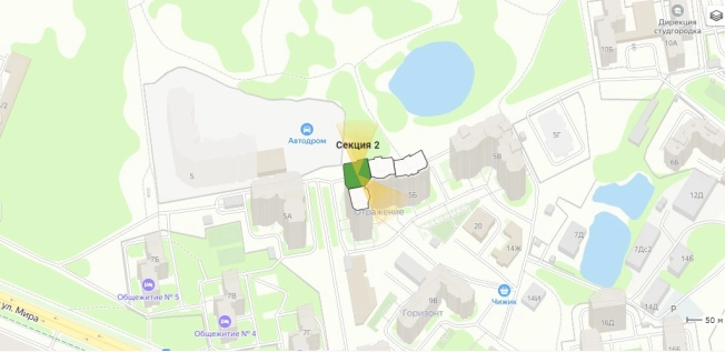 Купить двухкомнатную квартиру в ЖК Отражение в Владимире. Вариант № 73953, 1, площадь -  квм, цена 13254360 рублей