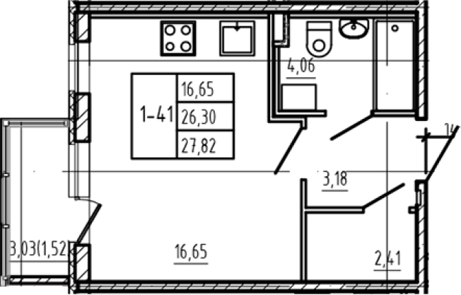 Купить Студию в ЖК Новая история в Сертолове. Вариант № 6963520, 0, площадь -  квм, цена 5424900 рублей
