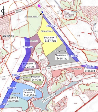 Купить земельный участок у метро Московская в Нижнем Новгороде. Вариант № 58560, 4, площадь -  квм, цена 155000000 рублей