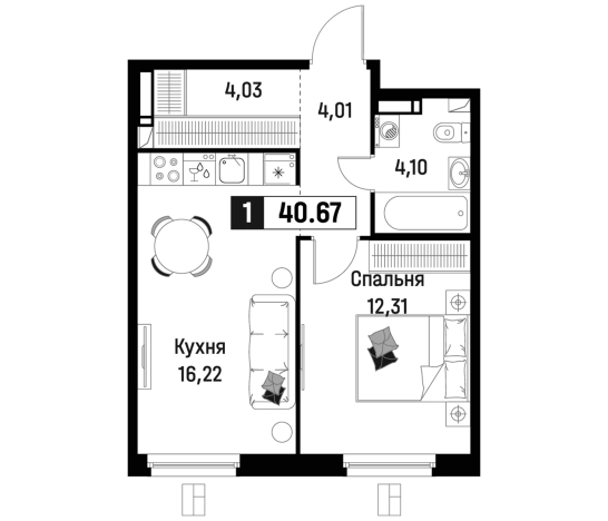 Купить двухкомнатную квартиру в новостройках в ЖК Максималист в Мурине. Вариант № 6867703, 0, площадь -  квм, цена 7675878 рублей