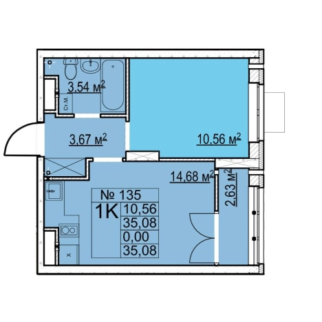 Купить квартиру в ЖК Мед в Нижнем Новгороде. Вариант № 138571, 0, площадь -  квм, цена 5800000 рублей