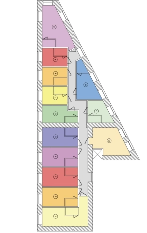 Купить квартиру у метро Балтийская в Санкт-Петербурге. Вариант № 36460, 6, площадь - квм, цена 3680000 рублей