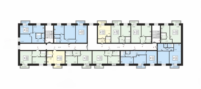 Купить однокомнатную квартиру в Сыктывкаре. Вариант № 35933, 1, площадь -  квм, цена 5697000 рублей