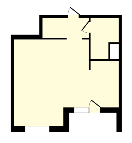 Купить однокомнатную квартиру у метро Площадь Ленина в Санкт-Петербурге. Вариант № 42634, 27, площадь -  квм, цена 16950000 рублей
