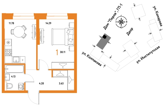Купить квартиру в ЖК Страна.Парковая в Мытищах. Вариант № 10440662, 0, площадь -  квм, цена 14746667 рублей