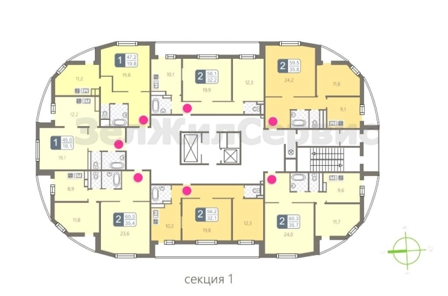 Купить квартиру в Москве. Вариант № 9076721, 21, площадь -  квм, цена 10000000 рублей