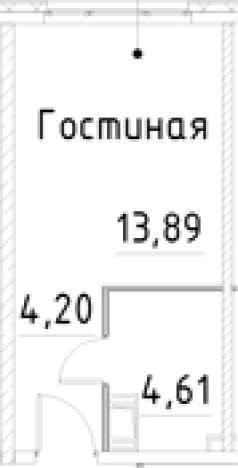 Купить Студию в новостройках на улице проспект Большевиков в Санкт-Петербурге. Вариант № 7596503, 0, площадь -  квм, цена 4946832 рублей