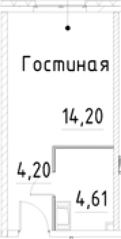 Купить Студию в новостройках на улице проспект Большевиков в Санкт-Петербурге. Вариант № 7596961, 0, площадь -  квм, цена 4975271 рублей