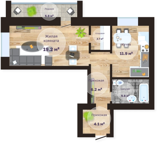 Купить квартиру на улице Кайдаловская в Чите. Вариант № 158817, 0, площадь -  квм, цена 10032000 рублей