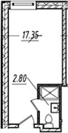 Купить Студию в ЖК Well в Санкт-Петербурге. Вариант № 8994778, 0, площадь -  квм, цена 8500000 рублей