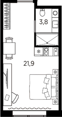 Купить квартиру в новостройках на улице проспект Стачек в Санкт-Петербурге. Вариант № 6228700, 0, площадь -  квм, цена 5204408 рублей
