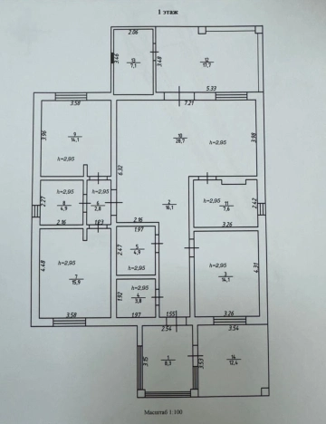 Купить дом в районе Советский в Воронеже. Вариант № 205564, 45, площадь -  квм, цена 8800000 рублей