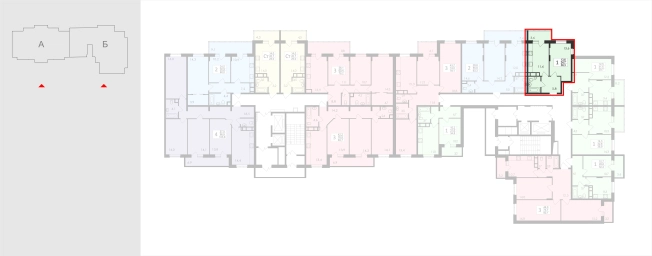 Купить однокомнатную квартиру в новостройках в Владимирской области. Вариант № 93529, 1, площадь -  квм, цена 5362000 рублей