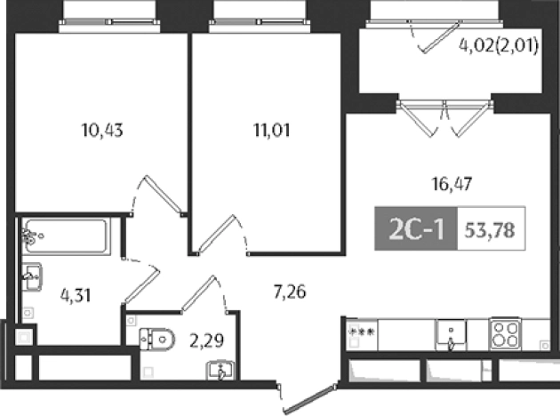 Купить трехкомнатную квартиру в новостройках в ЖК Ranta Residence в Санкт-Петербурге. Вариант № 6054433, 0, площадь -  квм, цена 24738800 рублей