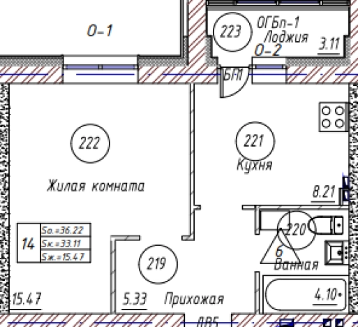 Купить однокомнатную квартиру в районе Советский в Казани. Вариант № 139881, 0, площадь -  квм, цена 3460801 рублей