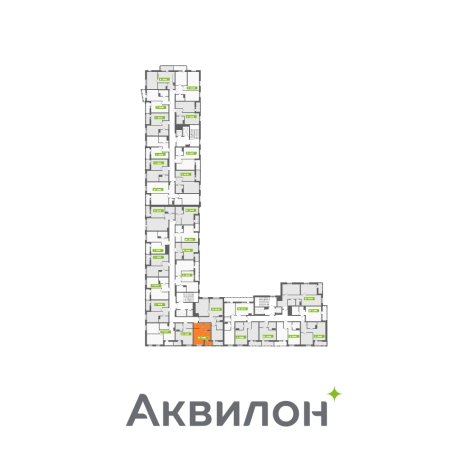 . Вариант № 2350589, 1, площадь - 25.85 квм, цена 3660465 рублей